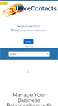 Mobile Screenshot of corecontacts.com